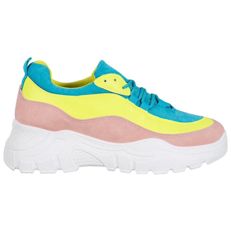 SHELOVET Scarpe da ginnastica colorate multicolore