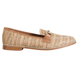 Seastar Mocassini di paglia beige marrone