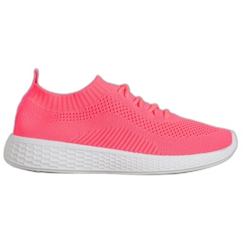 Scarpe sportive al neon rosa