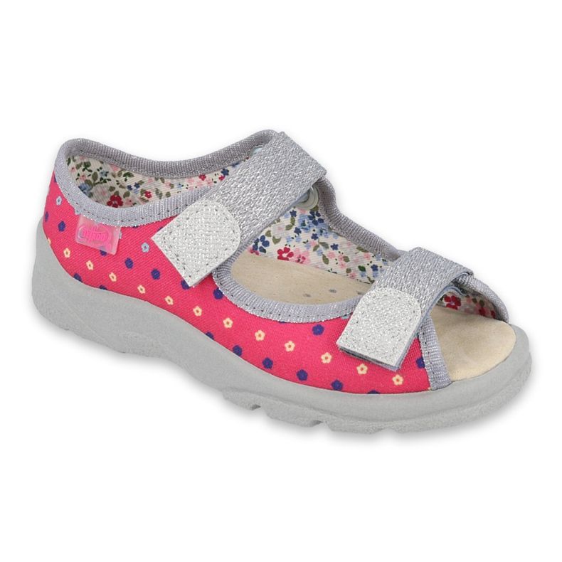 Scarpe per bambini Befado 869X138 rosa grigio