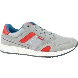 Scarpe Levi's Sutter M 229803-958-54 rosso multicolore grigio