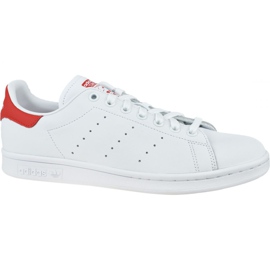 Adidas Stan Smith M EF4334 scarpe bianco rosso