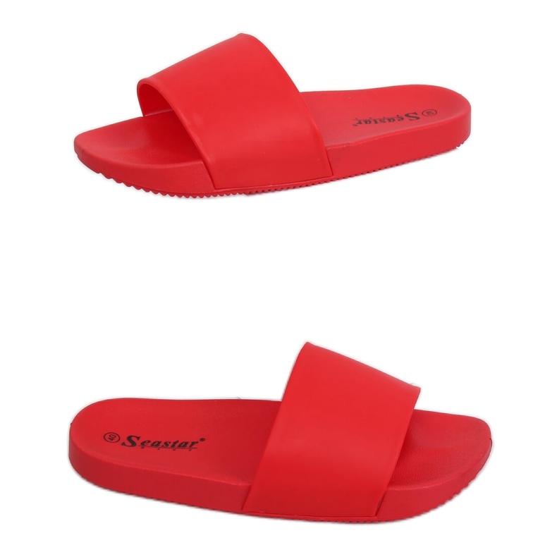 Red Pantofole rosse da donna CK79P Red rosso