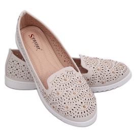 Signori traforati beige ZA05P Beige