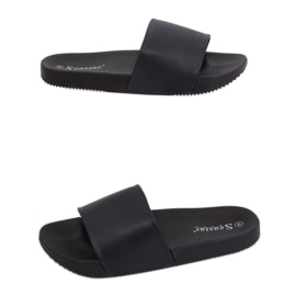 Pantofole nere da donna nere CK78P Black nero