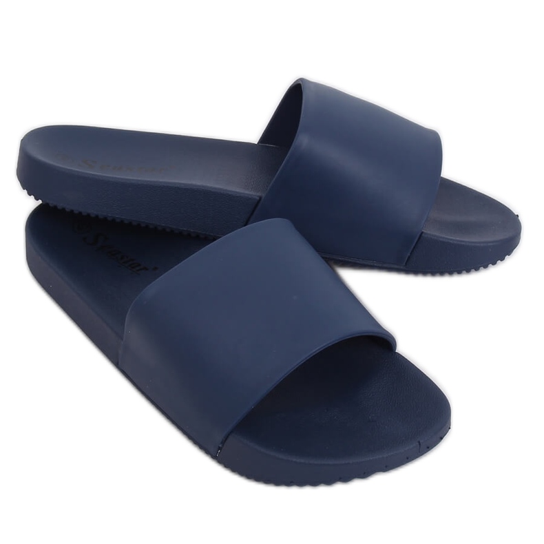 Pantofole da donna blu navy CK78P Blue