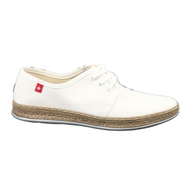 Sneakers espadrillas Big star FF276043 bianca