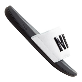 Pantofole Nike Offcourt Slide M BQ4639-001 bianco