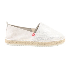 Big Star Espadrillas grandi stelle 274A514 argento grigio