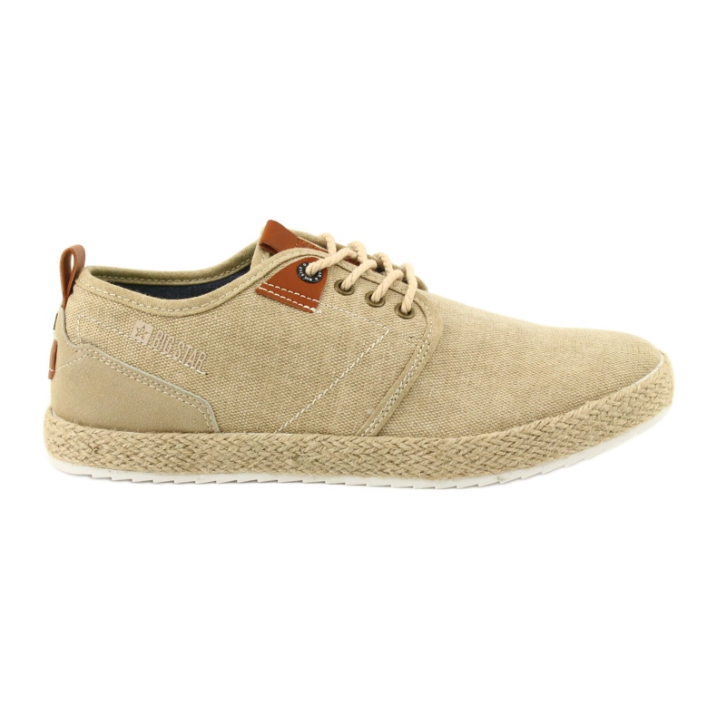 Espadrillas da uomo Big Star FF174153 pizzo marrone