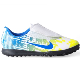Nike Mercurial Vapor 13 Club Njr Tf PS (V) Jr AT8176 104 scarpe da calcio bianco bianco