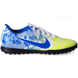 Nike Mercurial Vapor 13 Club Njr Tf M AT8000 104 scarpa da calcio bianco multicolore