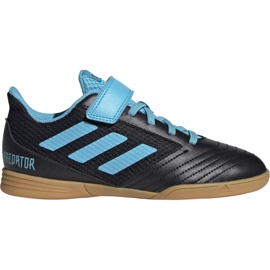 Scarpe da calcio Adidas Predator 19.4 H&amp;L In Sala Jr G25831 grigio nero