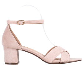 Seastar Eleganti sandali in pelle scamosciata marrone
