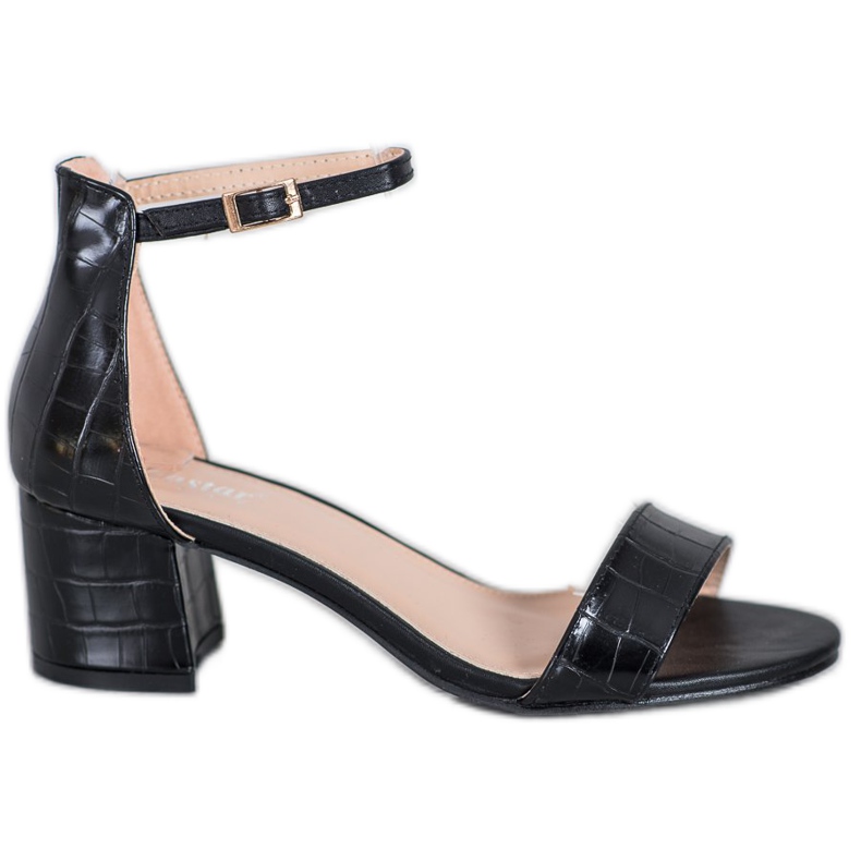 Seastar Sandali Con Ecopelle nero