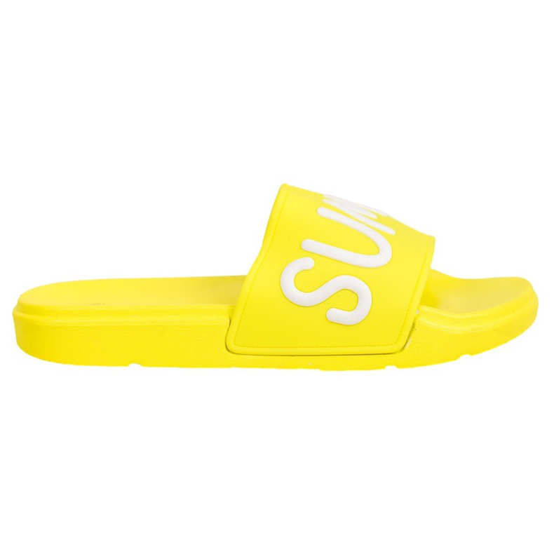 SHELOVET Pantofole di gomma giallo