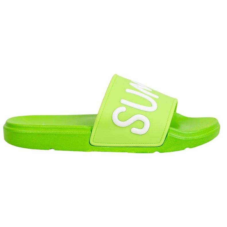 SHELOVET Pantofole di gomma verde