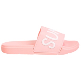 SHELOVET Pantofole di gomma rosa