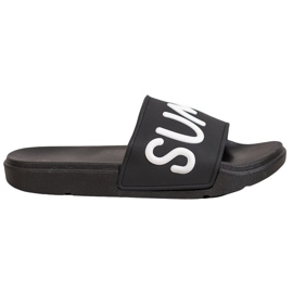 SHELOVET Pantofole di gomma nero