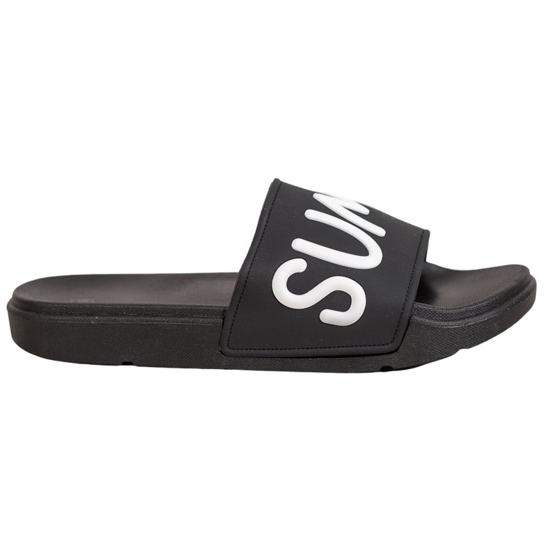 SHELOVET Pantofole di gomma nero
