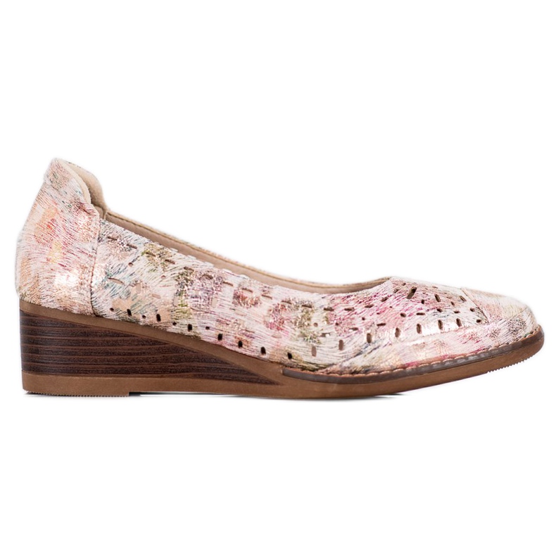 Pompe sulla zeppa VINCEZA multicolore