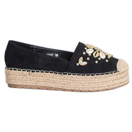Seastar Espadrillas Con Ornamenti nero