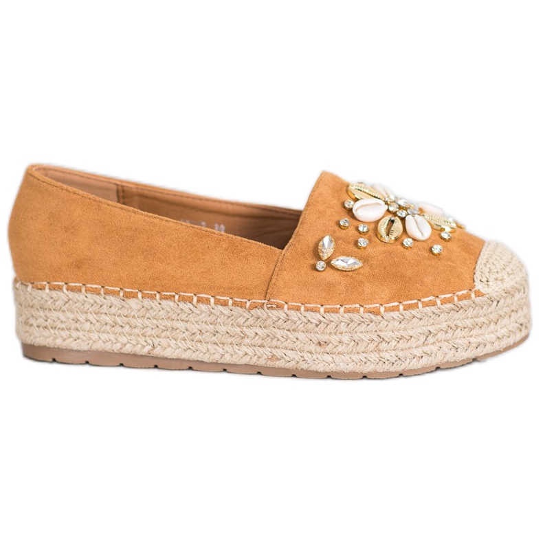 Seastar Espadrillas Con Ornamenti marrone