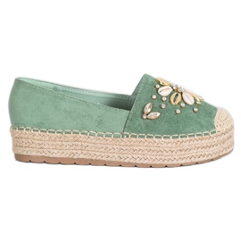 Seastar Espadrillas Con Ornamenti verde