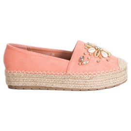 Seastar Espadrillas Con Ornamenti rosa
