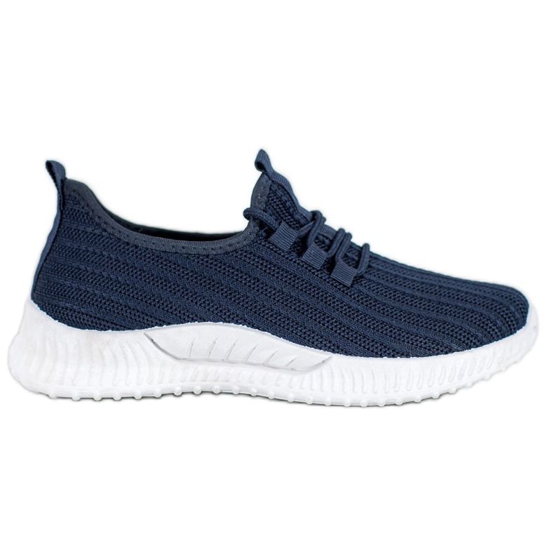 SHELOVET Scarpe sportive in tessuto blu