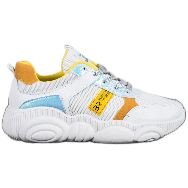 SHELOVET Scarpe sportive comode bianca