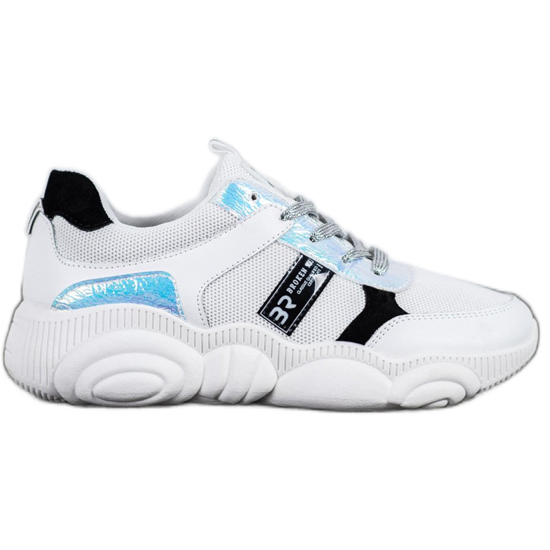 SHELOVET Scarpe sportive comode bianca