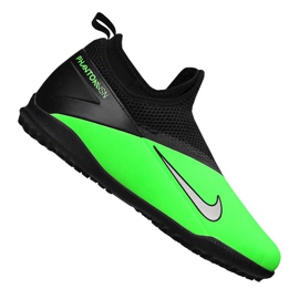Nike Phantom Vsn 2 Academy Df Tf Jr CD4078-306 scarpe da calcio multicolore verde