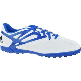 Scarpe da calcio Adidas Messi 15.4 Tf Jr B25452 multicolore bianco