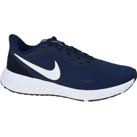 Nike Revolution 5 M BQ3204-400 bianca blu navy
