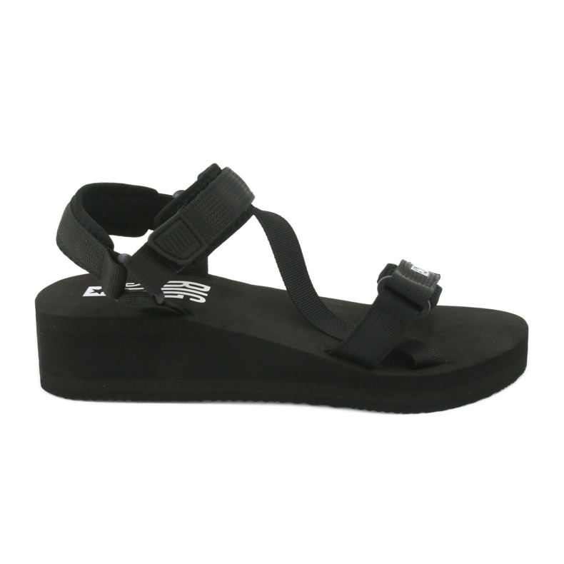 Sandali in tessuto Big Star 274A349 nero