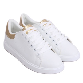 Sneakers da donna bianche LA85P Oro bianco