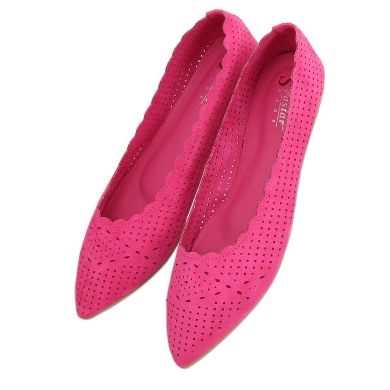 Ballerine traforate fucsia NK18P Fushia rosa