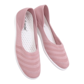 Ballerine in rete rosa IC03 Old Pink