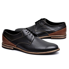 Bednarek Polish Shoes Scarpe Brogue da Uomo Bednarek Elegant Leather Nero Marcelo