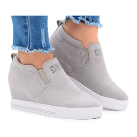 Sneakers Snekers da Donna Lu Boo Slip Grigie Kaori grigio
