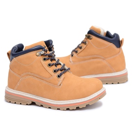Vico Scarpe calde da bambino con pile Camel Billy marrone