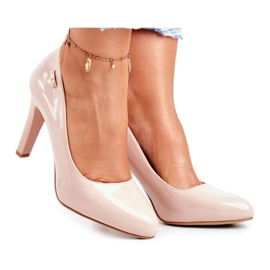 Pompe da donna Sergio Leone Beige Varnì sul post