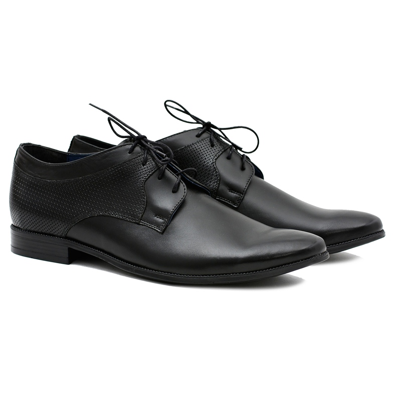 Gejms Scarpe Formali Classiche Uomo in Pelle Ercole nero