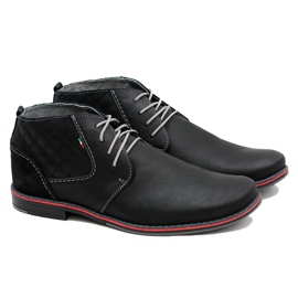 Gino Tuzzi Scarpe Graziano da uomo in pelle nera nero