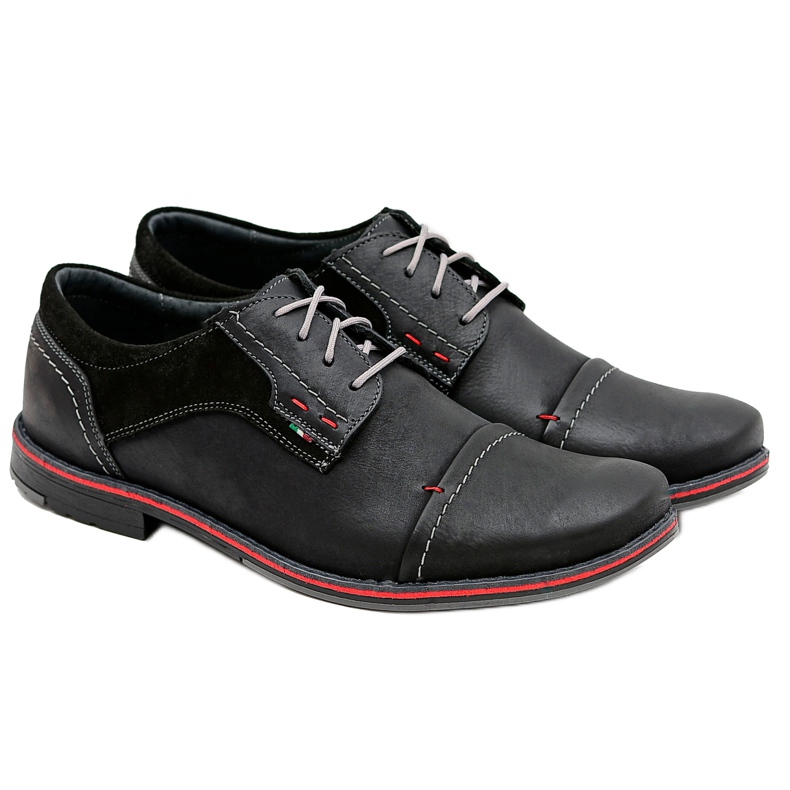 Gino Tuzzi Scarpe Uomo Pelle Nere Paolo nero