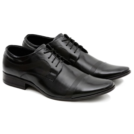 Mario Boschetti Scarpe formali nere da uomo Pablo nero