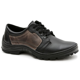 Joker Favello Scarpe Classiche da Uomo in Pelle Nere nero