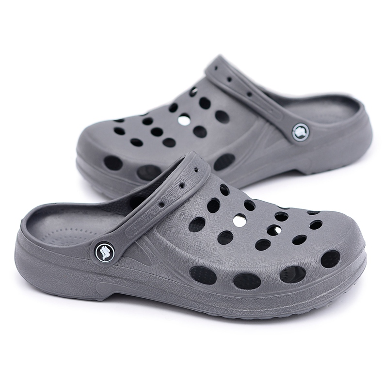 Flameshoes Sandali infradito da uomo grigi grigio