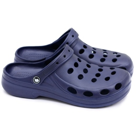 Sandali infradito da uomo blu navy